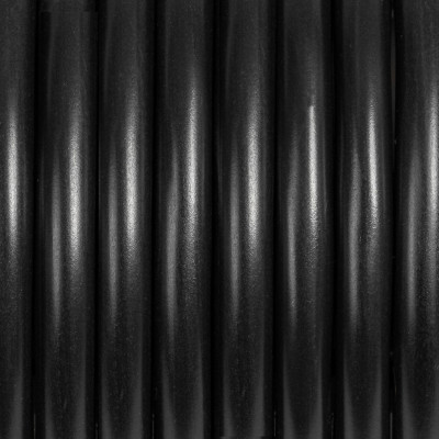 Two-core 2x0.75 cable in black without braiding round H03VV-F Kolorowe Kable