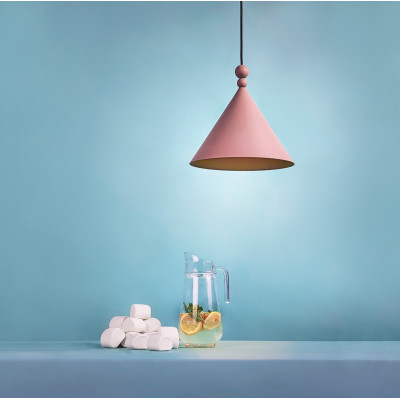 Pink pendant lamp KONKO MONO Dirty Pink LOFTLIGHT