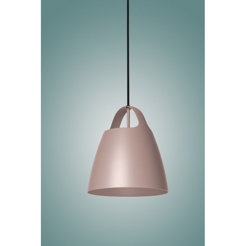 blue indigo pendant lamp KONKO Bright White shade diameter 30cm LOFTLIGHT