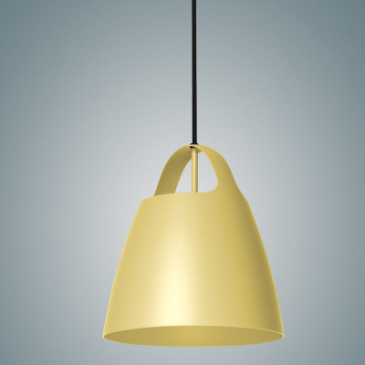 Żółta lampa wisząca BELCANTO  28cm LOFTLIGHT