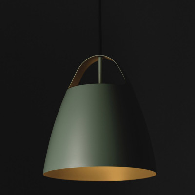 Zielona lampa wisząca BELCANTO  28cm LOFTLIGHT