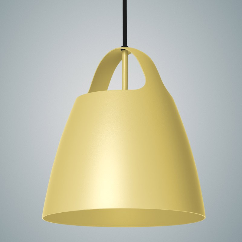 Żółta lampa wisząca BELCANTO  28cm LOFTLIGHT