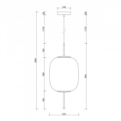 EPLI B ceiling pendant lamp UMMO