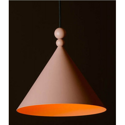 Pink pendant lamp KONKO MONO Dirty Pink 45cm LOFTLIGHT