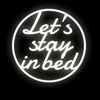 Shining Let's Stay In Bed 70cm x 70cm Ledon TWÓRCZYWO