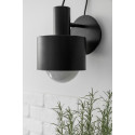 Black ENKEL KINKIET wall lamp with adjustable lighting direction UMMO
