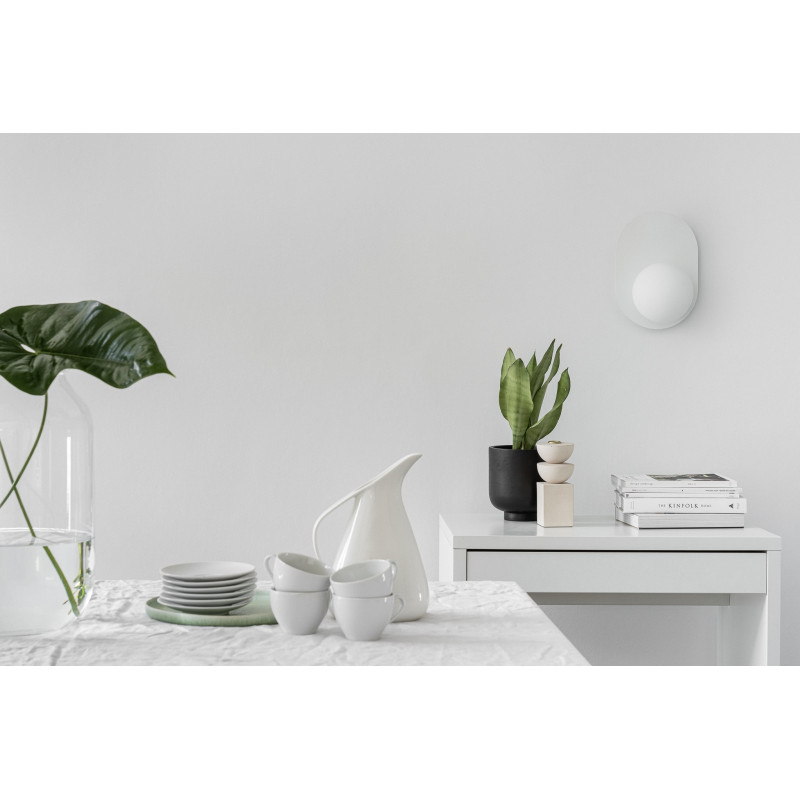 Decorative white wall lamp HANEA white wall lamp UMMO