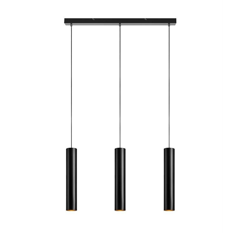 Hanging lamp RUBEN Hanging 3L Black