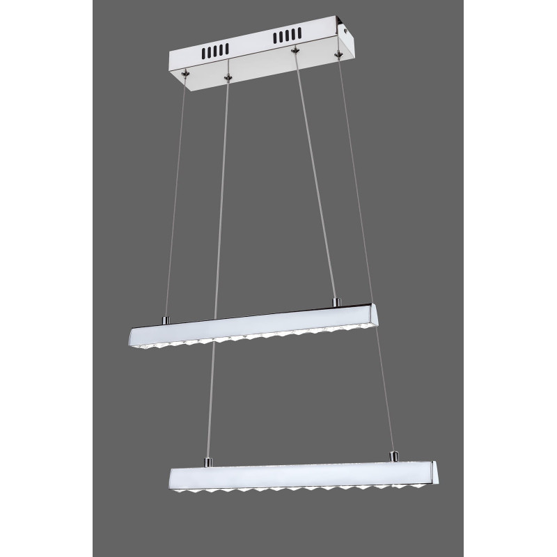 Pendant lamp ALIKANTE II CR Auhilon Deco Lighting
