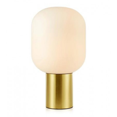 BROOKLYN BROOKLYN Table 1L 44cm Brass / White Markslojd