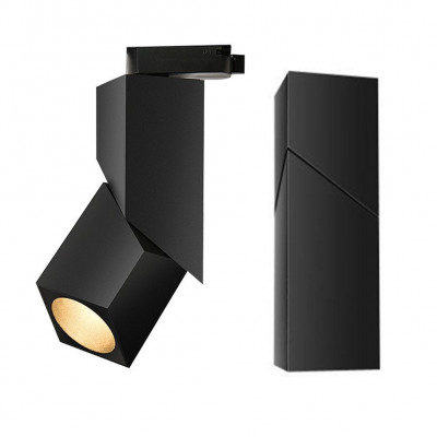 Plafond BLOCK 15W BL black Led wall lamp, aluminum Auhilon Deco Lighting