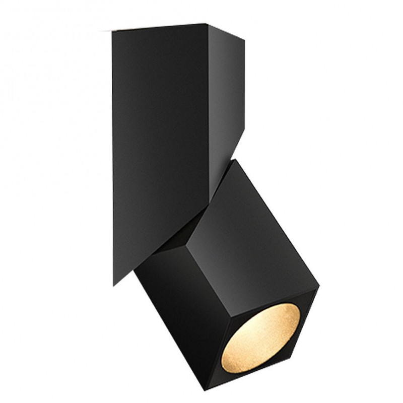 Plafond BLOCK 15W BL black Led wall lamp, aluminum Auhilon Deco Lighting
