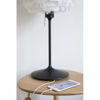 Lampa na stolik, PODSTAWA DO LAMP CHAMPAGNE TABLE BLACK CZARNA UMAGE
