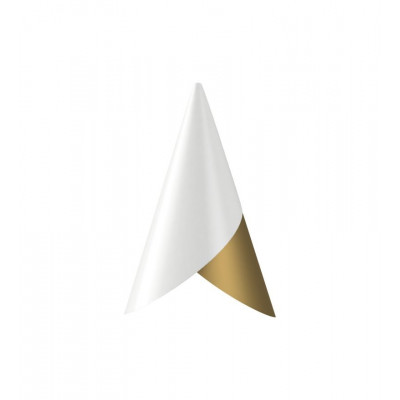 Hanging lamp, lampshade Umage Cornet WHITE AND BRASS UMAGE