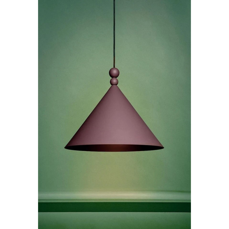 White pendant lamp KONKO Bright White shade diameter 45cm LOFTLIGHT
