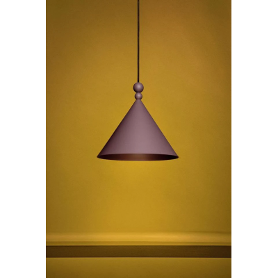 White pendant lamp KONKO Bright White shade diameter 45cm LOFTLIGHT