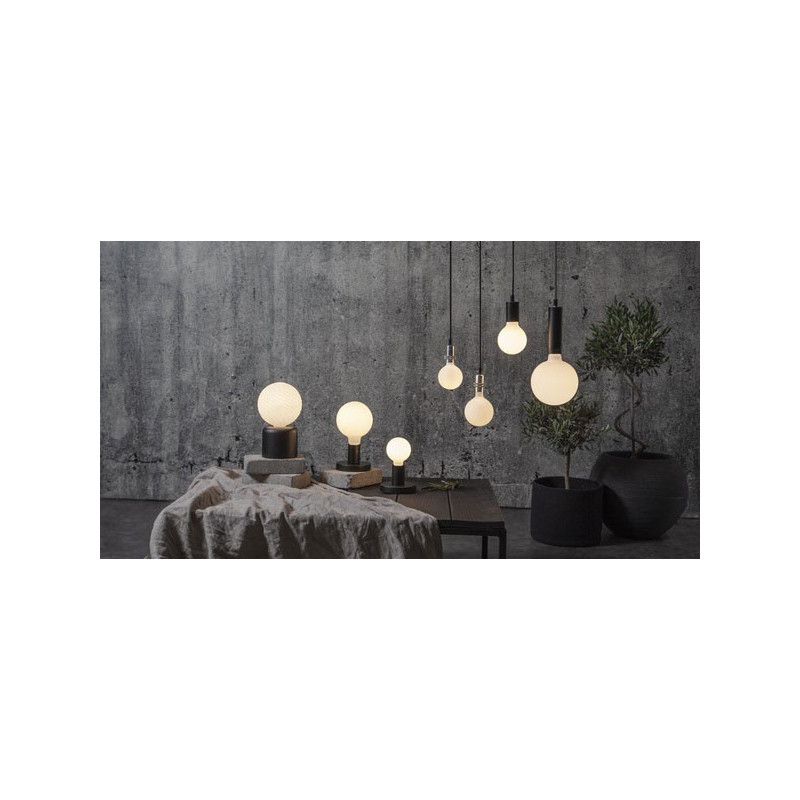OPAQUE DOUBLE COATING Decorative milky matte LED G125 5W dimmable 2600K  bulb Star Trading