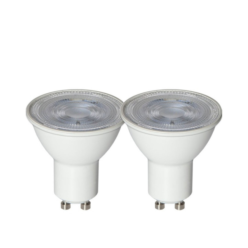 LED spotlight GU10 set of 2 LED bulbs GU10 3W 3000K Star Trading