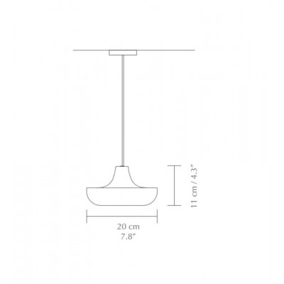 LAMPA CASSINI MINI UMAGE - CZARNA 02361