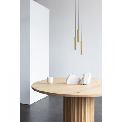 LAMP CHIMES CLUSTER 3 OAK UMAGE - NATURAL OAK 02230