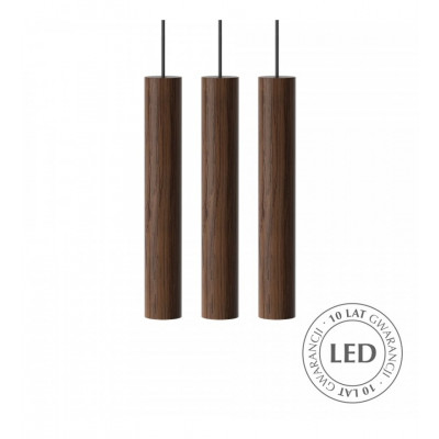 LAMP CHIMES CLUSTER 3 OAK UMAGE - NATURAL OAK 02230