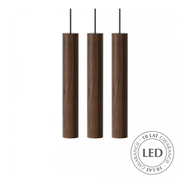 LAMP CHIMES CLUSTER 3 OAK UMAGE - NATURAL OAK 02230