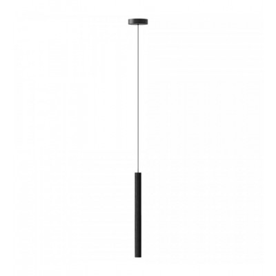 CHIMES TALL BLACK UMAGE LAMP - BLACK OAK - 02235