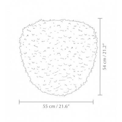 EOS EVIA LARGE UMAGE LAMP - WHITE, 55CM DIAMETER - 02350