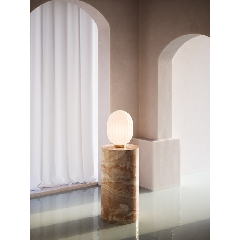 Lamp Bright Modeco+ Brass Nordic Tales - crema cord