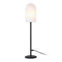 Floor small standing lamp AFTERNOON 1L Black / White IP44 107997 Markslojd