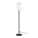 Floor large standing lamp AFTERNOON 1L Black / White IP44 107998 Markslojd
