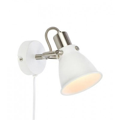 ALTON Wall lamp 1L white MARKSLOJD