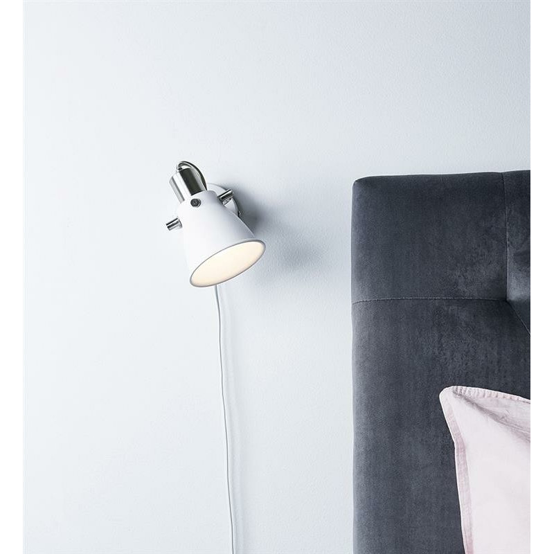 ALTON Wall lamp 1L white MARKSLOJD