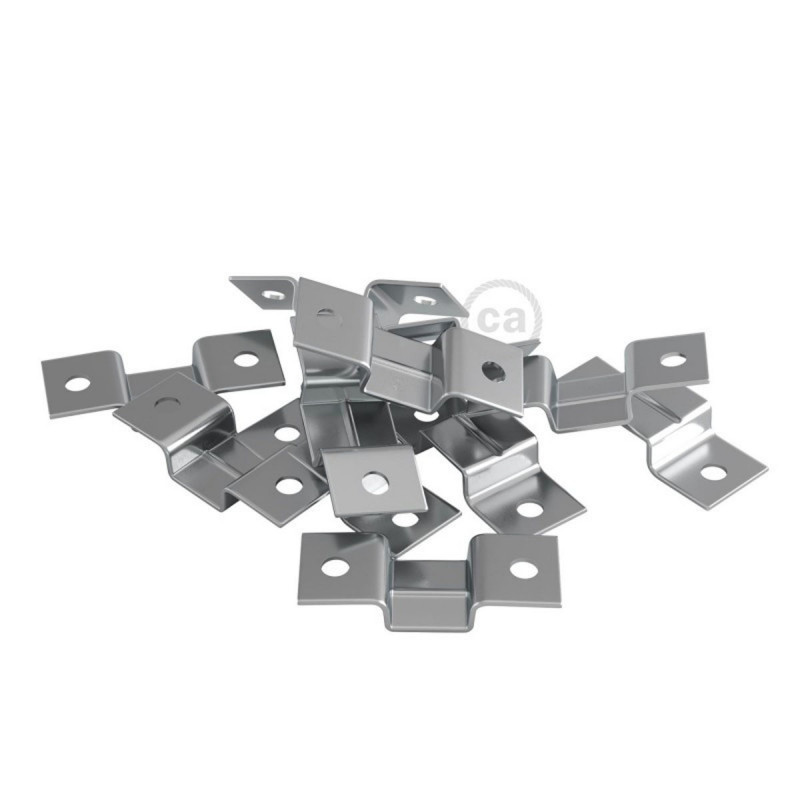 Metal cord holder for garlands, wall mount - set of 5 Creative-Cables