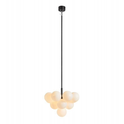 Hanging lamp MERLOT 13L Black / White 107903 MARKSLOJD