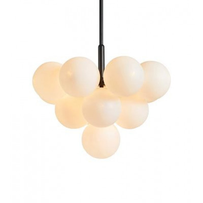 Hanging lamp MERLOT 13L Black / White 107903 MARKSLOJD