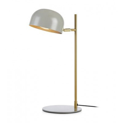 Table lamp CAEN 2L Gray / Brass 107922 MARKSLOJD