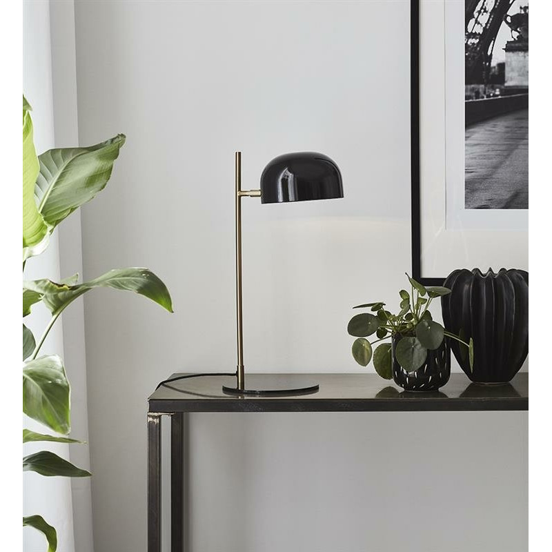 Table lamp POSE 1L white/ Brass 107937 MARKSLOJD