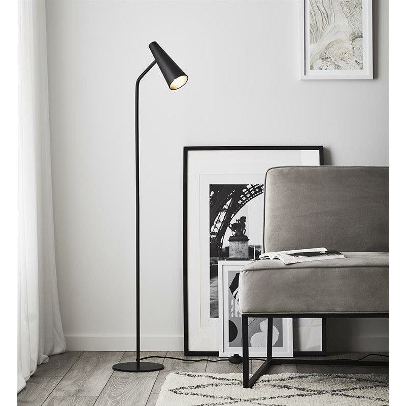 Floor lamp PEAK 1L Black 107900 MARKSLOJD