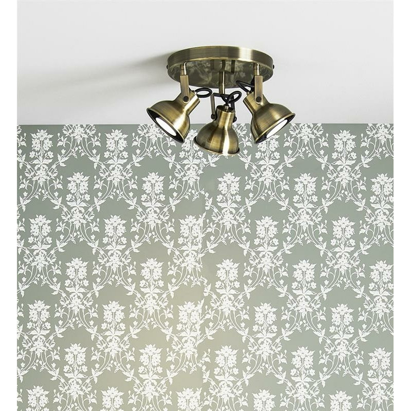 Ceiling Lamp ROCCO 3L Patina 107852 MARKSLOJD