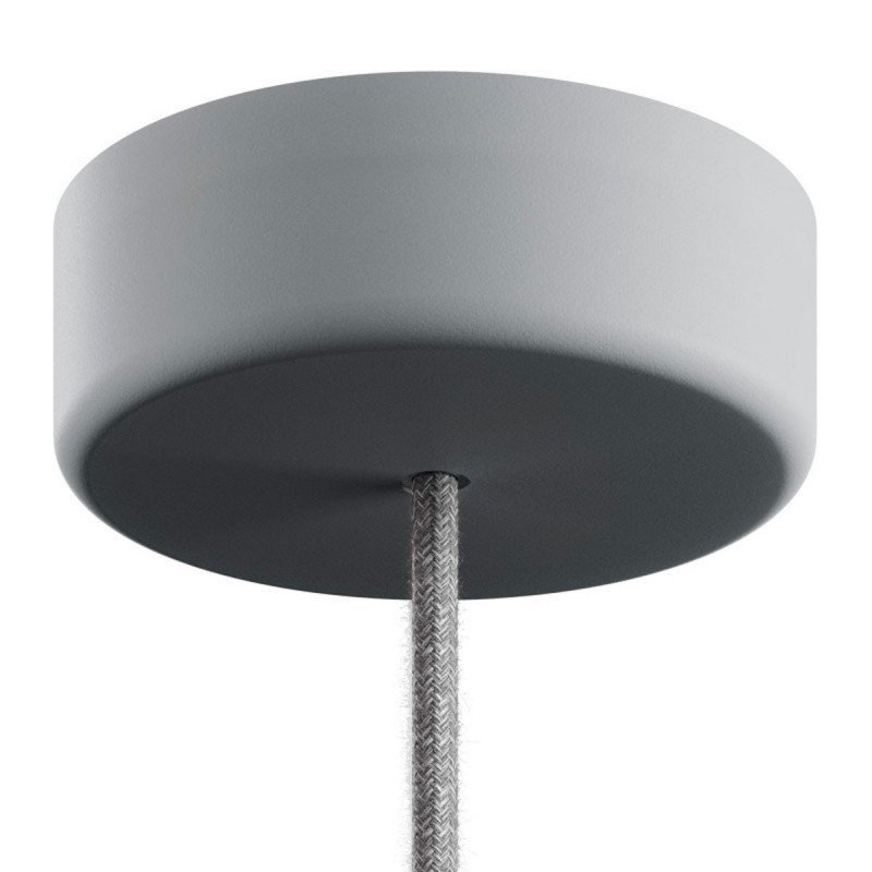 EIVA grey external ceiling cup IP65 soft silicone rosette Creative-Cables