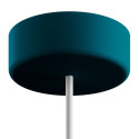EIVA petrol blue external ceiling cup IP65 soft silicone rosette Creative-Cables