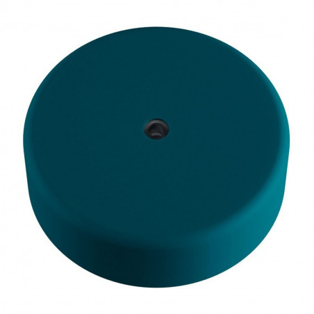 EIVA petrol blue external ceiling cup IP65 soft silicone rosette Creative-Cables