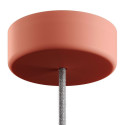 EIVA pink external ceiling cup IP65 soft silicone rosette Creative-Cables