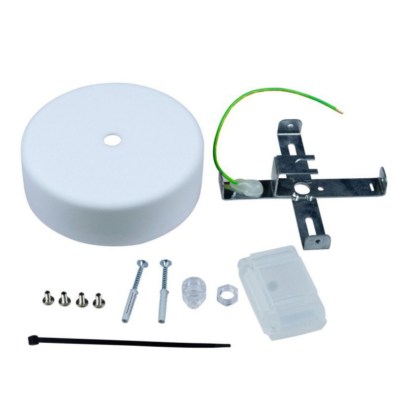 EIVA yellow external ceiling cup IP65 soft silicone rosette Creative-Cables