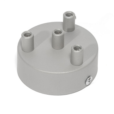 Gray ceiling cup - a four-cable ceiling cup Kolorowe Kable