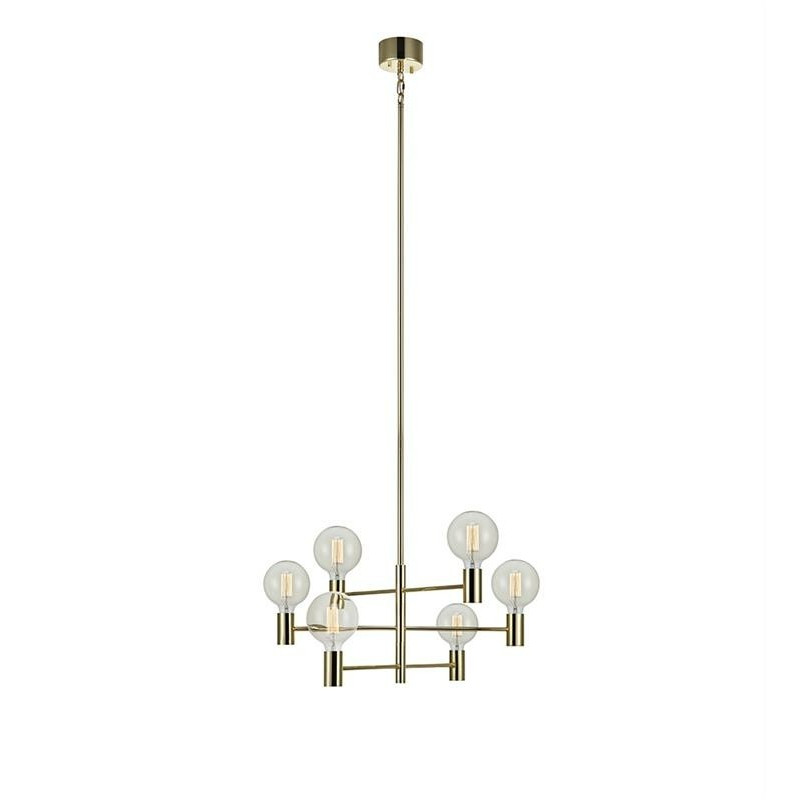 Pendant lamp RUBEN 1L brass 107880 MARKSLOJD