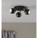 COCO Lamp Plafond 3x35W black / Patina 106875 MARKSLOJD