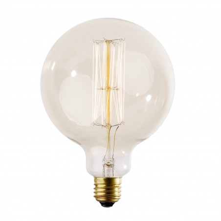 Decorative filament light bulb Straight 125mm 60W