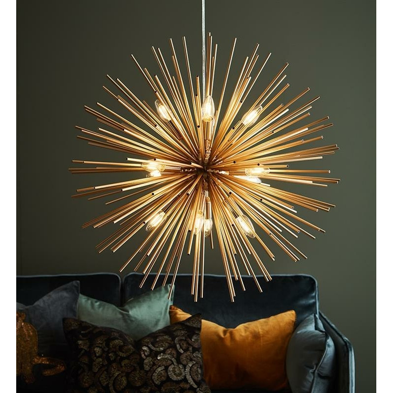 Hanging lamp SOLEIL 20W gold 107752 MARKSLOJD